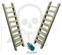 Metal Ladders - metalowe drabiny 2 szt.