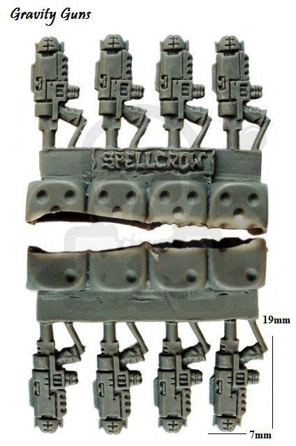 Karabin grawitacyjny SF Gravity Guns 4 szt.