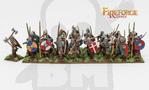 Scandinavian Infantry - 30 szt. skandynawska piechota Scandinavian Infantry - 30 szt. skandynawska piechota