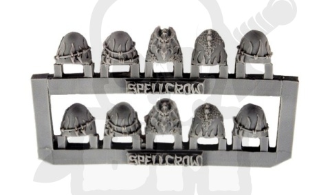 Rycerze Salamandry / Smoki naramienniki 10 szt. Salamandra / Dragons Knights Shoulder Pads (ver. 2)