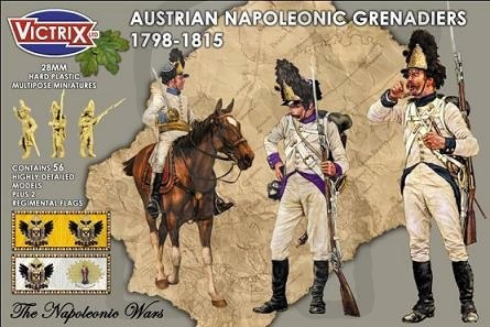 Austrian Grenadiers 1798-1815 56 szt.