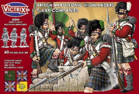 Napoleonic Highland Infantry Flank Companies 60 szt.