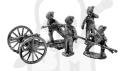 British Royal Horse Artillery firing 6 pdr - wojny napoleońskie