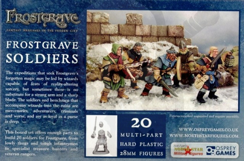 Frostgrave Soldiers - żołnierze - 5 szt.