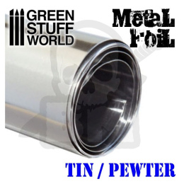 Flexible Metal Foil - TIN / PEWTER