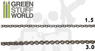 Hobby chain 1.5 mm - łańcuch 1m. Hobby chain 1.5 mm - łańcuch 1m.
