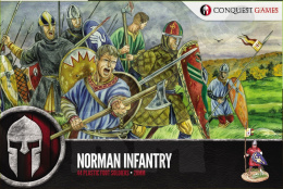 Norman Infantry wojownicy Normanów 44 szt. SAGA Normanowie