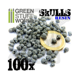 100x Resin Skulls