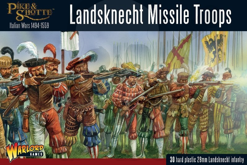 Pike & Shotte Landsknecht missile troops - 30 szt.