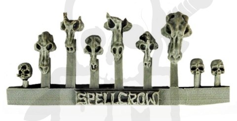 Wilki - wilcze czaszki 9 szt. Wolves Skulls