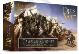 Templar Knights Cavalry - 12 rycerzy Templariuszy rycerze Teplariusz