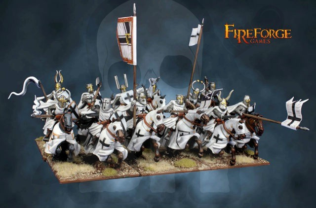Teutonic Knights Cavalry - 12 rycerzy krzyżackich rycerze Krzyżacy