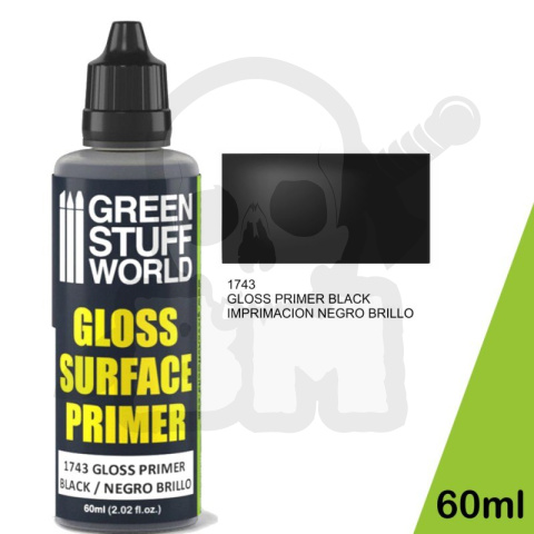 Gloss Surface Primer 60ml - Black Akrylowy podkład czarny