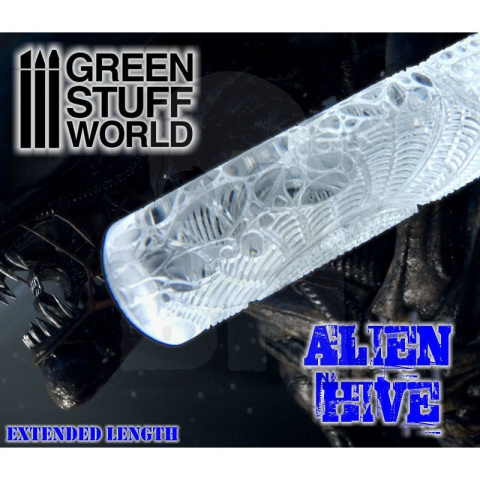 Rolling Pin Alien Hive wałek do odciskania tekstur bruku