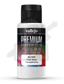 Vallejo 62068 Clear Base Premium Color 60 ml