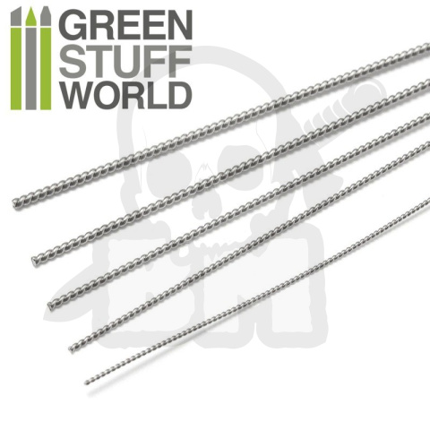 Airbrush Nozzle Cleaning Wires igły do czyszczenia dysz aerografu Airbrush Nozzle Cleaning Wires igły do czyszczenia dysz aerografu