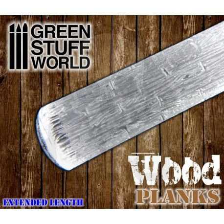 Wood Planks Rolling Pin wałek do odciskania tekstur