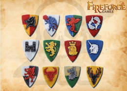 Albion's Knights Shields x12