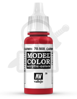Vallejo 70908 Model Color 17 ml Carmine Red