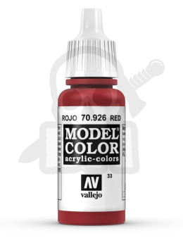 Vallejo 70926 Model Color 17 ml Red