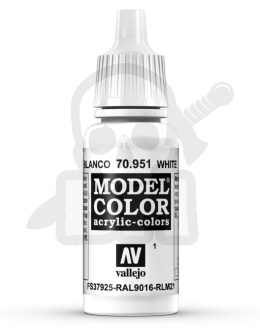 Vallejo 70951 Model Color 17 ml White