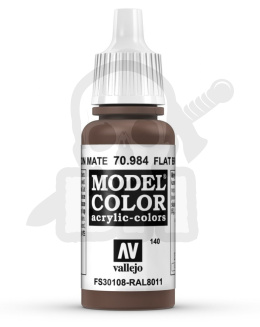 Vallejo 70984 Model Color 17 ml Flat Brown