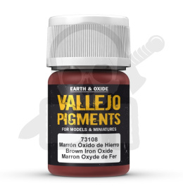 Vallejo 73108 Pigment 35 ml Brown Iron Oxide
