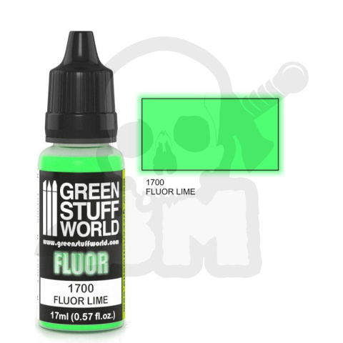 Fluorescent acrylic paint - Fluor Paint Lime