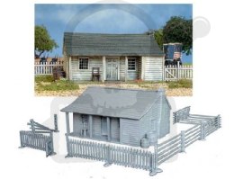 North American Cabin or Farmhouse 1750-1900