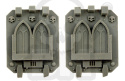 Gotyckie drzwi dla ciężkich pojazdów Kosmicznych Rycerzy 2 szt. Gothic Doors For Heavy Vehicles