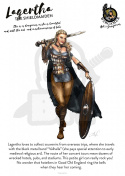 Lagertha, the Shieldmaiden (28 mm) - piękna tarczowniczka
