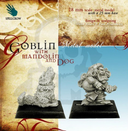 Goblin with Mandolin and Dog - goblin z mandoliną i psem