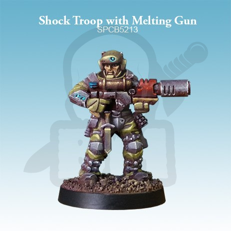 Shock Troop with Melting Gun 1 szt. Guard