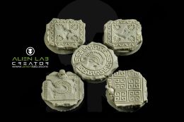 Ancient greece round bases 25mm