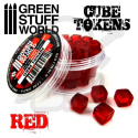 Red Cube tokens - akrylowe żetony 50 szt.