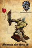 Mountain Orc Hero B (second hand weapon)