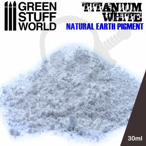 Green Stuff Pigment Titanium White 30ml