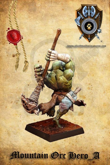 Mountain Orc Hero A (two-handed weapon)