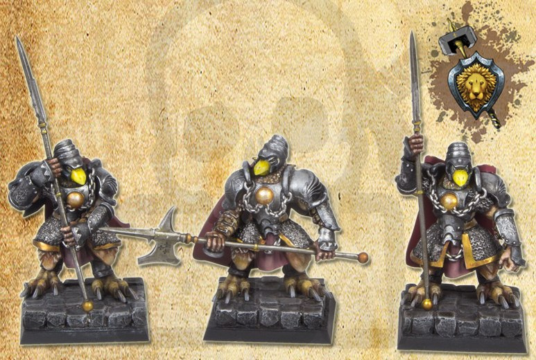 Grifantropii Guard (3 miniatures pack)