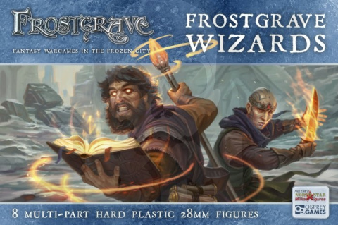 Frostgrave Wizards - czarodzieje - 8 szt.