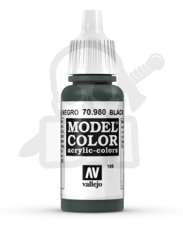 Vallejo 70980 Model Color 17 ml Black Green