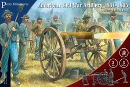 American Civil War Artillery 1861-1865 - 3 armaty 18 kanonierów