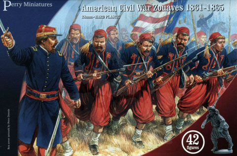 American Civil War Zouaves 1861-1865 - 42 szt.