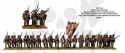 American War of Independence British Infantry 1775-1783 38 szt.