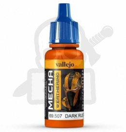 Vallejo 69507 Mecha Color 17 ml Dark Rust Wash