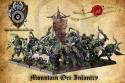 Mountain Orc Infantry - orki - 4 szt.