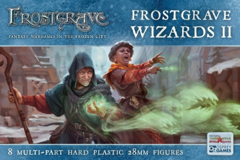 Frostgrave Wizards II - czarodzieje - 8 szt.