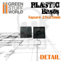 Plastic Bases 25x25 mm podstawki pod figurki 20 szt.