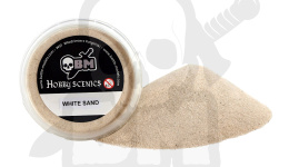 Posypka biały piasek 0,1-0,4 mm do makiet - 155 ml