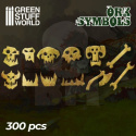 Ork Runes and Symbols - 300 letters - runy i znaki orków